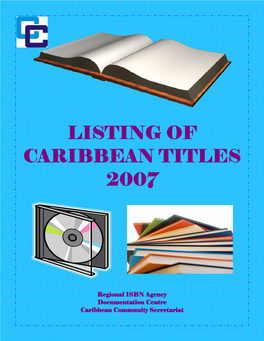 Listing of Caribbean Titles 2007