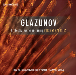 GLAZUNOV Orchestral Works Including the 8 SYMPHONIES