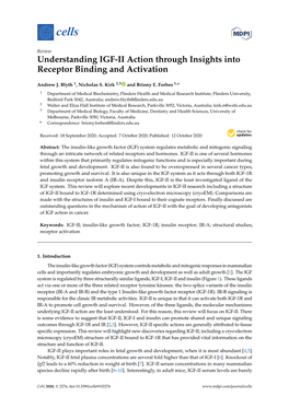 Understanding IGF-II Action Through Insights Into Receptor Binding and Activation