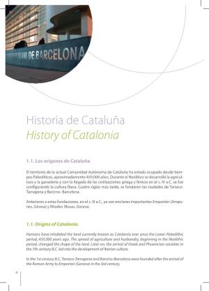Historia De Cataluña History of Catalonia