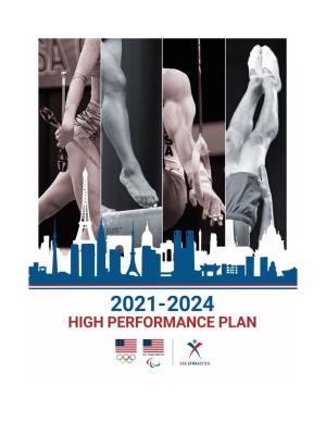 2021-24 High Performance Plan