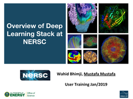 Overview of Deep Learning Stack at NERSC