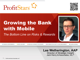 Mobile Banking Today: Fed Report
