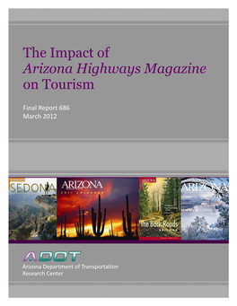 SPR-686: the Impact of Arizona Highways Magazine on Tourism