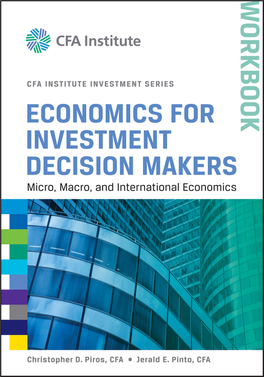 Economics for Investment Decision Makers Workbook