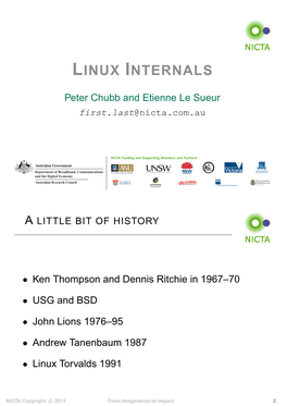 Linux Internals
