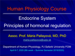 Human Physiology Course