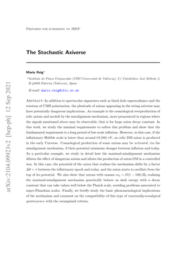 Arxiv:2104.09923V1 [Hep-Ph] 20 Apr 2021