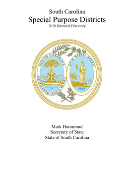 Special Purpose Districts 2020 Biennial Directory