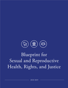 Blueprint for Sexual and Reproductive Health, Rights, and Justice