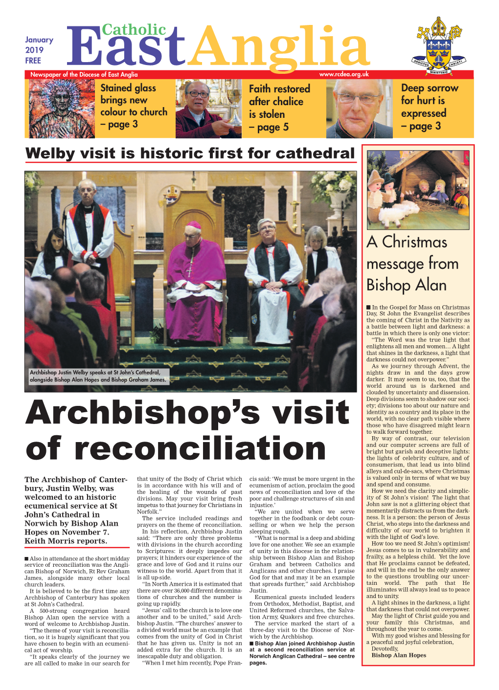 Archbishop's Visit of Reconciliation