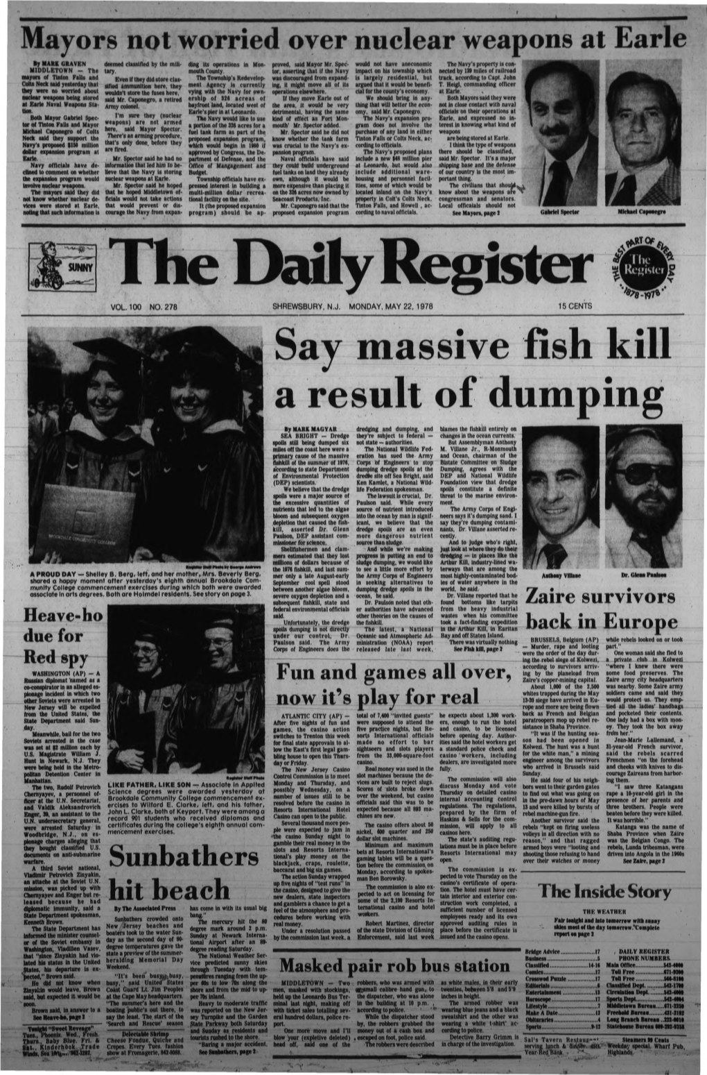 Say Massive Fish Kill a Result of Dumping