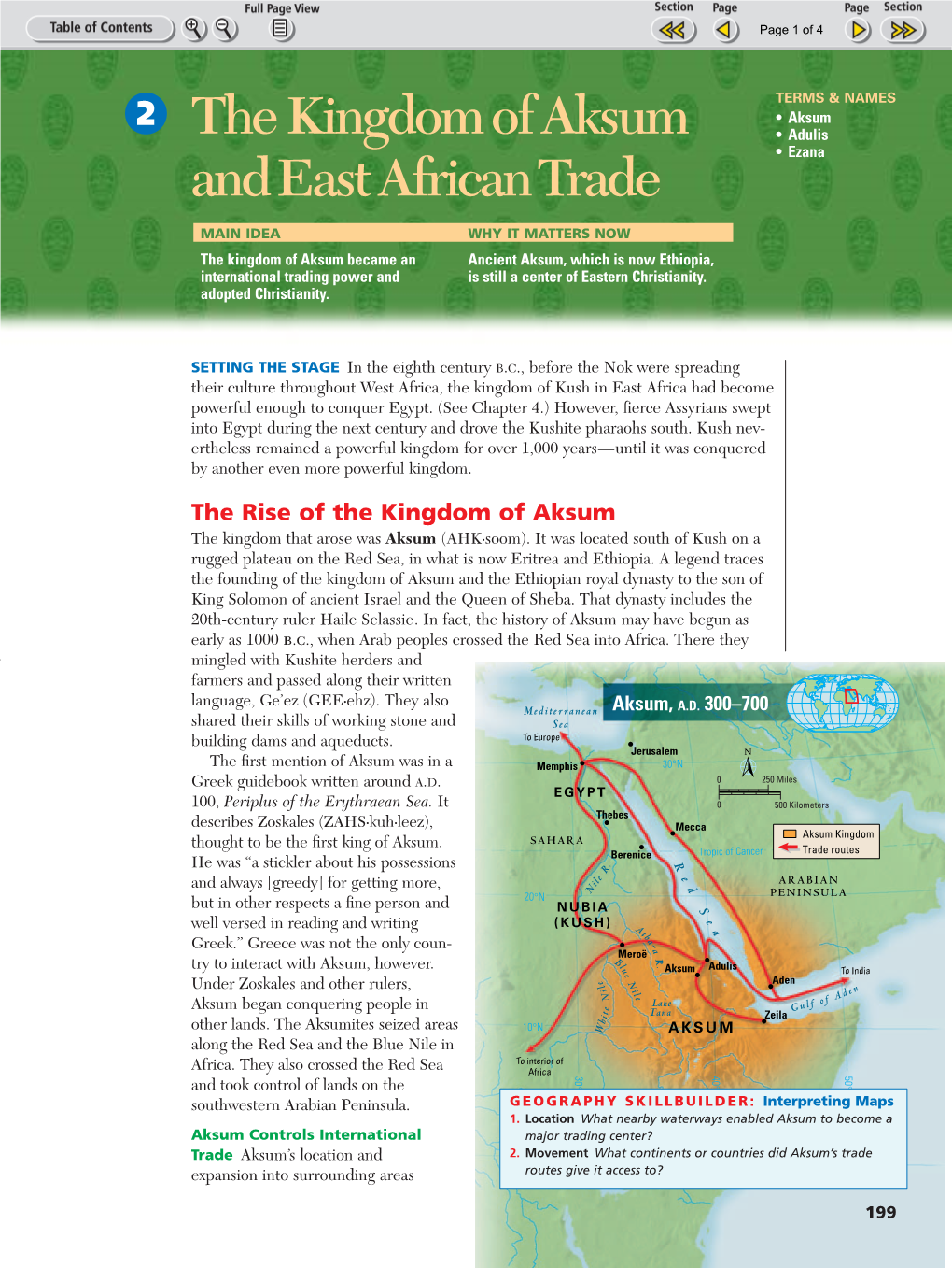 Thekingdomofaksum Andeastafricantrade