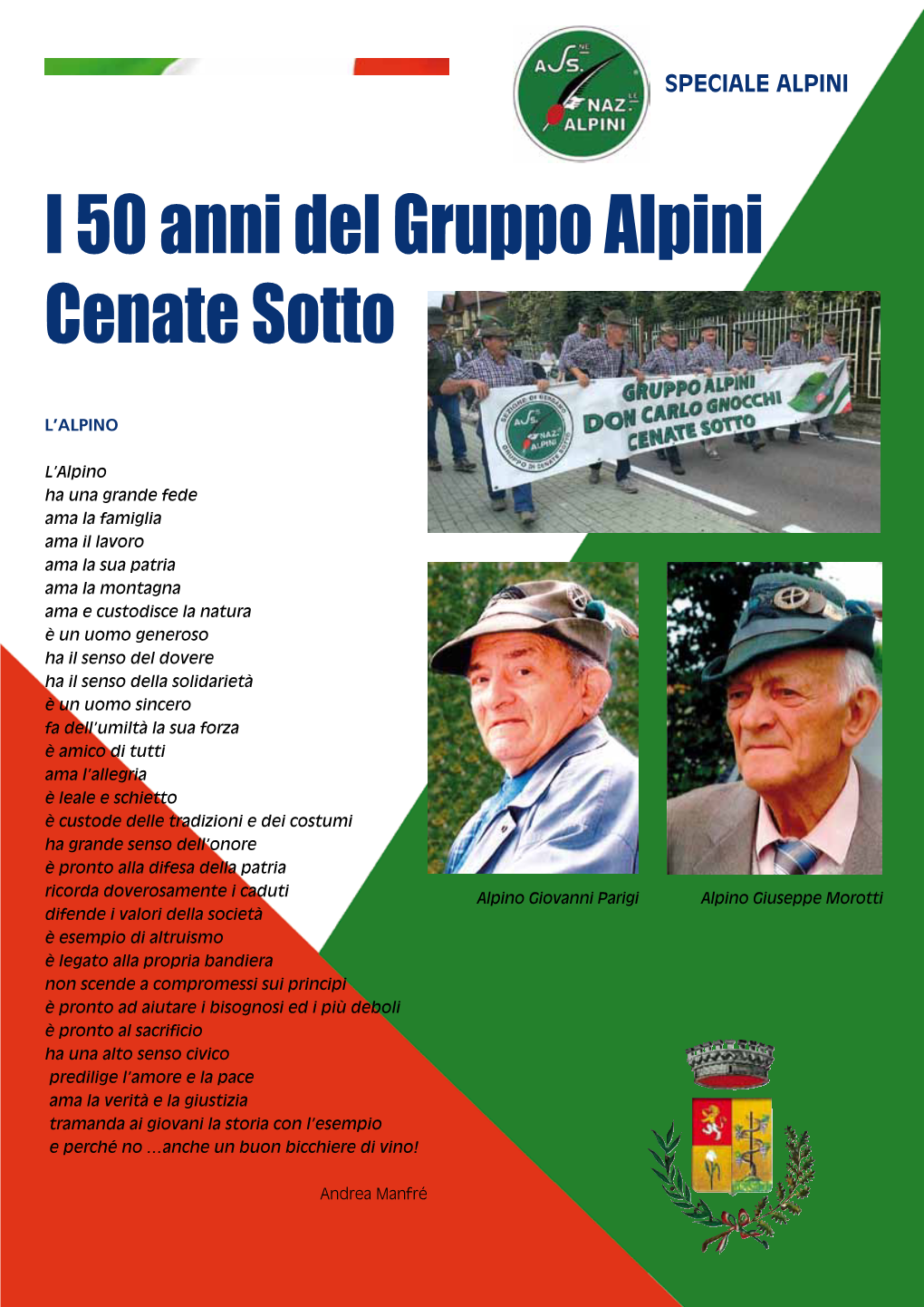 I 50 Anni Del Gruppo Alpini Cenate Sotto