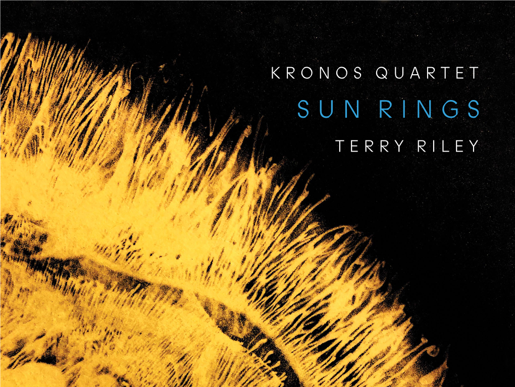 Sun Rings Terry Riley Terry Riley (B