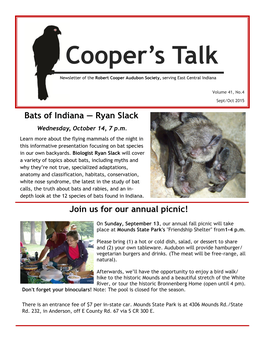 Cooper's Talk