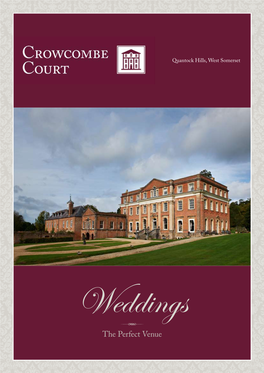 The Perfect Venue Crowcombe Court