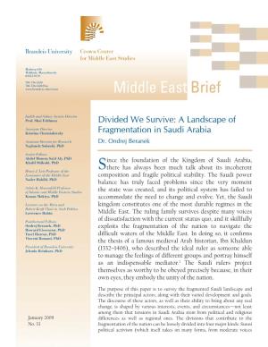 Middle East Brief 33