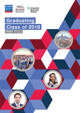 EMBA-Global Graduating Class of 2018