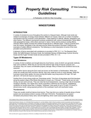 PRC.15.1.1 a Publication of AXA XL Risk Consulting