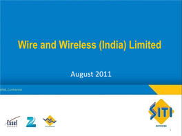 Wire and Wireless (India) Limited