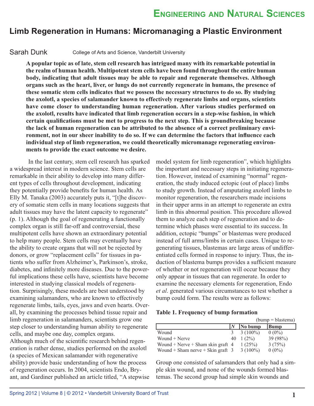 Limb Regeneration in Humans: Micromanaging a Plastic Environment