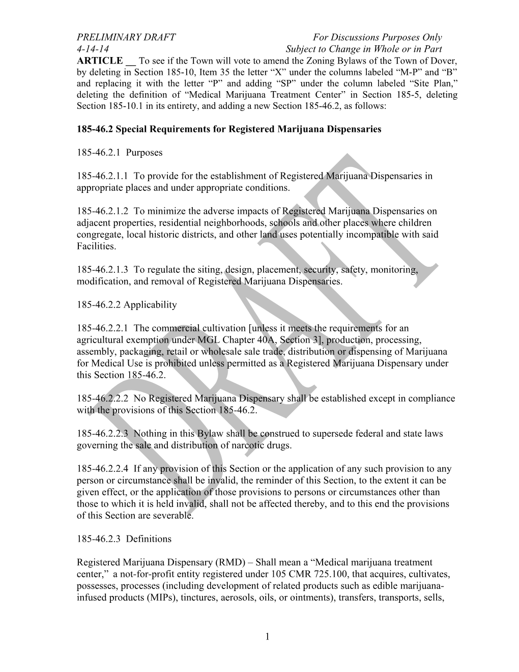 4-14-14 Subject to Change in Whole Or in Part