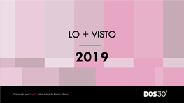 Lo + Visto 2019