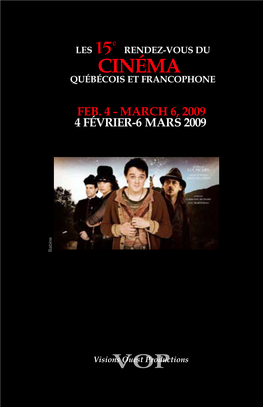 Cinéma Québécois Et Francophone