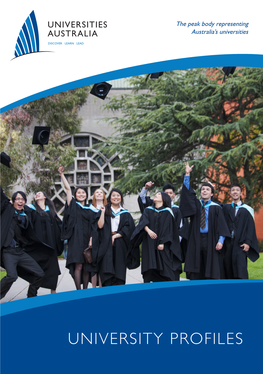 UNIVERSITY PROFILES Front Cover Photo: Monash University