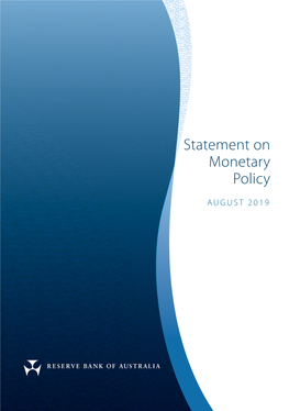 Statement on Monetary Policy