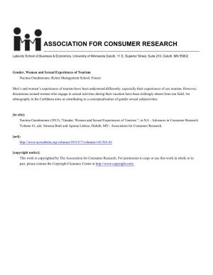 Association for Consumer Research