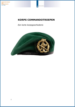 Korps Commandotroepen