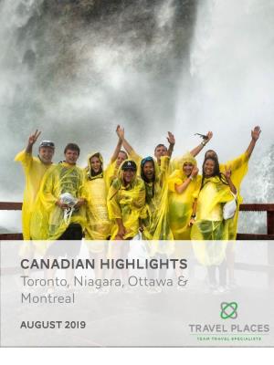 Montreal, Ottawa, Toronto & Niagara