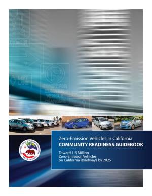Zero-Emission Vehicles in California: Community Readiness Guidebook