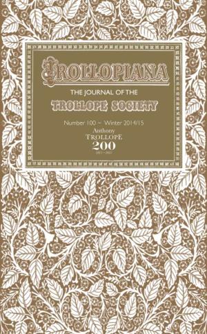 Trollopiana 100 Free Sample