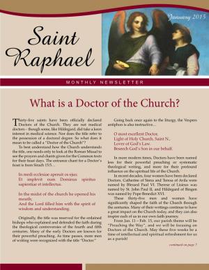 What Is a Doctor of the Church?