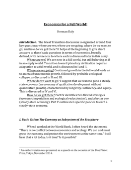 Economics for a Full World1