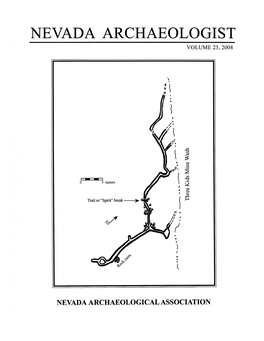 Nevada Archaeologist Volume 23,2008