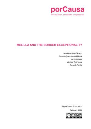 Melilla and the Border Exceptionality