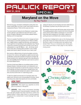 Maryland on the Move SPECIAL