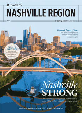 NASHVILLE REGION 2021 Livability.Com/Tn/Nashville