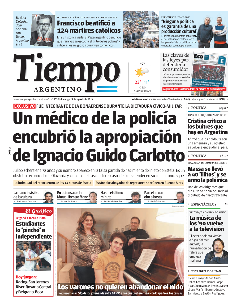 Un Médico De La Policía Encubrió La Apropiación De Ignacio Guido Carlotto