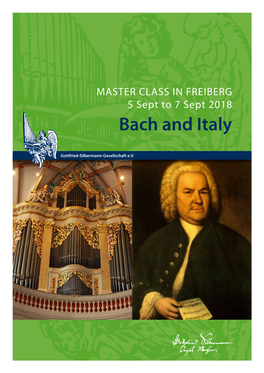 Bach and Italy