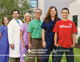 2016 ANNUAL REPORT Inspired HEARTS Improve LIVES