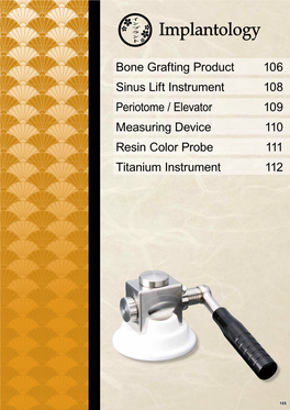 Bone Grafting Product Sinus Lift Instrument Periotome / Elevator