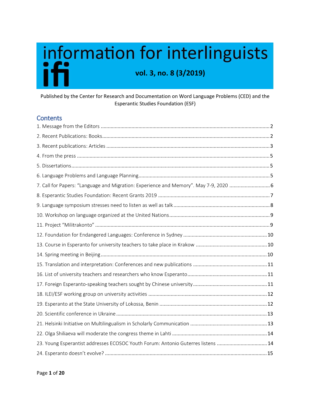 Ifi (08), 3/2019