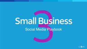 AT&T Small Business Social Media Playbook Part 3