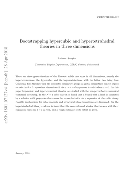 Bootstrapping Hypercubic and Hypertetrahedral Theories in Three Dimensions
