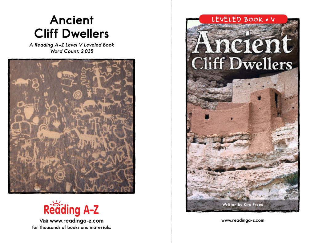 Ancient Cliff Dwellers